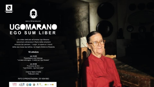 Proiezione film per Ugo Marano al Teatro Charlot