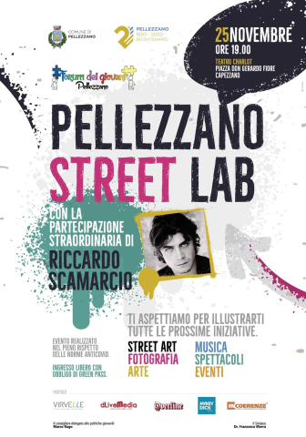 Riccardo Scamarcio per “Pellezzano Street Lab”