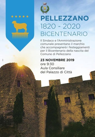 Pellezzano compie 200 anni, il 23 novembre la presentazione del nuovo stemma del bicentenario 