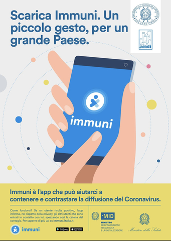 Scarica l’app Immuni sul tuo smartphone 