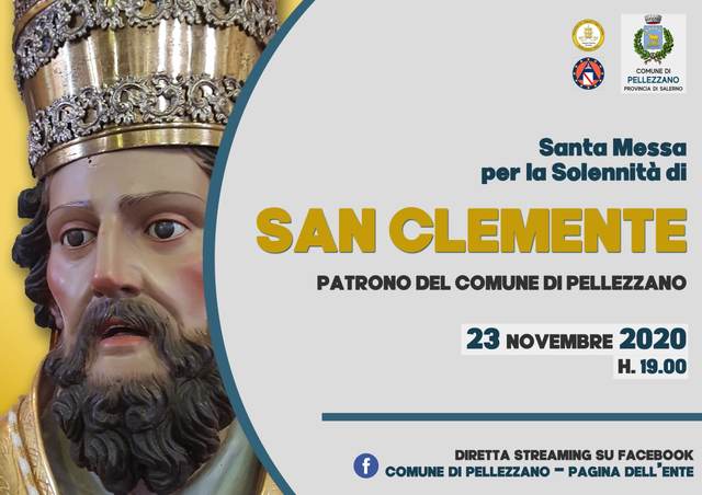 In diretta alle 19:00 la S.Messa di S.Clemente 