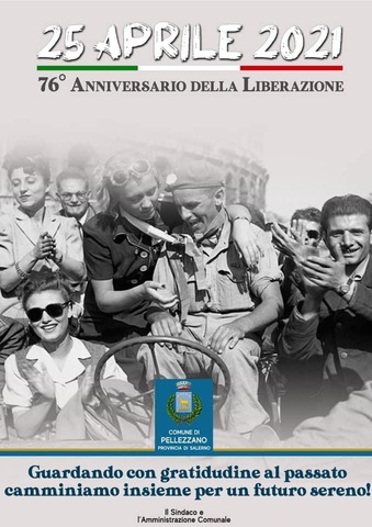 76esimo anniversario della Liberazione d’Italia