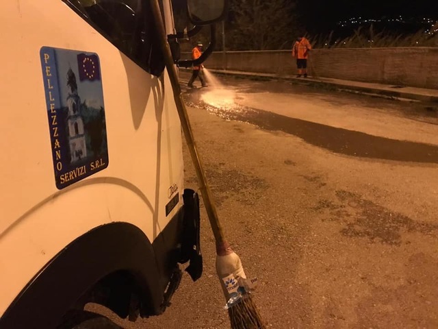 Intervento urgente di ripristino della rete fognaria 